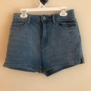 Super High waisted Jean shorts